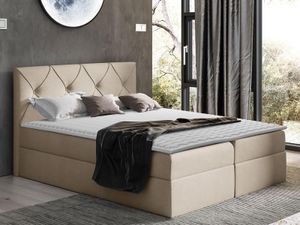 Boxspring CRYSTALO 140x200 cm beige