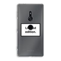 Limited edition: Sony Xperia XZ2 Transparant Hoesje