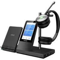 Yealink Yealink DECT Headset WH66 Dual UC On Ear headset Zwart