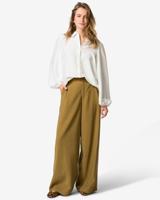 HEMA Damesbroek Sarie regular fit groen (groen)