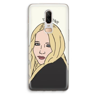 Mary Kate: OnePlus 6 Transparant Hoesje