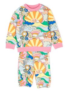 Stella McCartney Kids survêtement à imprimé Pop Art - Multicolore