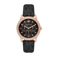 Horlogeband Michael Kors MK6968 Kunststof/Plastic Zwart 20mm - thumbnail