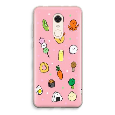 Happy bento friends: Xiaomi Redmi 5 Transparant Hoesje