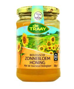 Zonnebloem honing creme bio