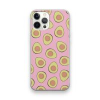 Dancing avocados: iPhone 12 Pro Transparant Hoesje