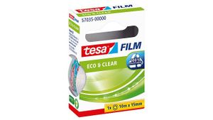 tesa 57035-00000-01 tesafilm Eco & Clear Transparant (l x b) 10 m x 15 mm 1 stuk(s)