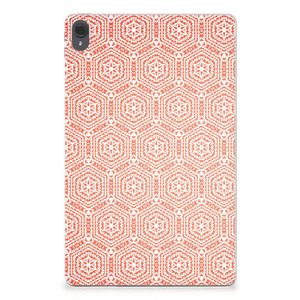 Lenovo Tab P11 | P11 Plus Hippe Hoes Pattern Orange