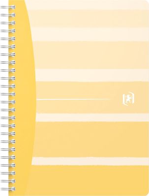 Oxford Iconics spiraalschrift, ft A5, 120 bladzijden, geruit 5 mm, geassorteerde kleuren