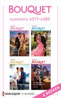 Bouquet e-bundel nummers 4377 - 4380 - Heidi Rice, Clare Connelly, Joss Wood, Millie Adams - ebook - thumbnail