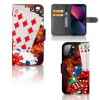 iPhone 13 Mini | Wallet Case | met Pasjes | Casino