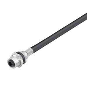 Weidmüller 1223650000 Sensor/actuator steekconnector M12 Aantal polen: 8 Stekker, inbouw 1 stuk(s)