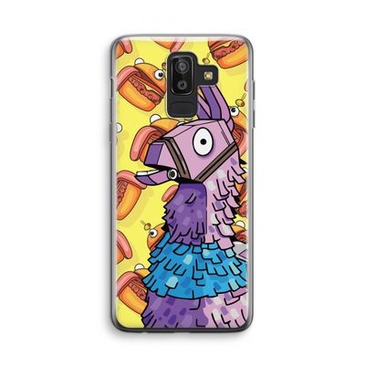 Loot Burger: Samsung Galaxy J8 (2018) Transparant Hoesje
