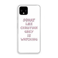 Christian Grey: Pixel 4 Transparant Hoesje