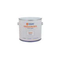Ivana 57305 synthetische Grondverf sneldrogend wit - 2,5 liter