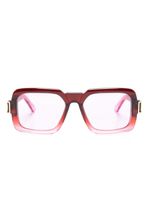 Marni Eyewear lunettes de vue carrées Zamalek - Rouge