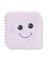 HEMA Notitieboek A6 gelinieerd grappige ogen (lila)