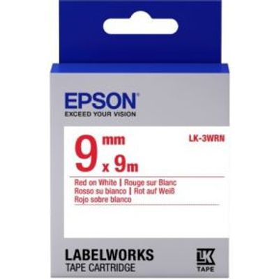 Epson C53S653008 Rood op wit labelprinter-tape
