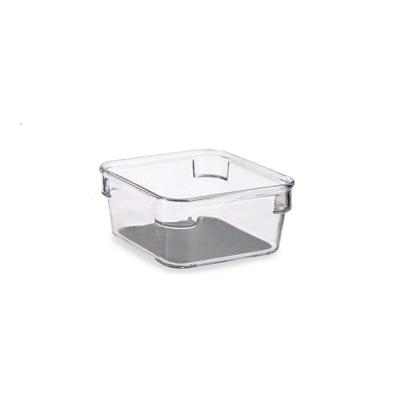 Ladevakken Kinvara Grijs Transparant Siliconen Plastic TPR Gerecycled plastic 9,3 x 4,5 x 9,3 cm