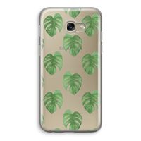 Monstera leaves: Samsung Galaxy A5 (2017) Transparant Hoesje