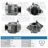 Meat Doria Alternator/Dynamo 5540183 - thumbnail