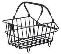 Basil cento alu multi system nordlicht - fietsmand - achterop - zwart