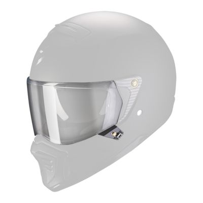 SCORPION EXO-HX1 Vizieren (KDF19), en Pinlocks, Zilver iridium SCORPION EXO-HX1 Vizieren (KDF19), en Pinlocks, Zilver iridium