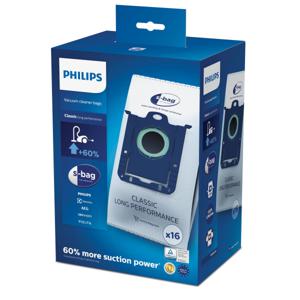 Philips s-bag stofzuigerzakken - FC8021/05 - 16 stuks