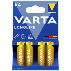 Varta LONGLIFE AA Bli 4 AA batterij (penlite) Alkaline 2800 mAh 1.5 V 4 stuk(s)