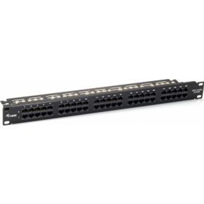 Equip 19 Patch Panel ISDN So, 50-Port, black