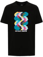 PS Paul Smith t-shirt Heads Up en coton - Noir