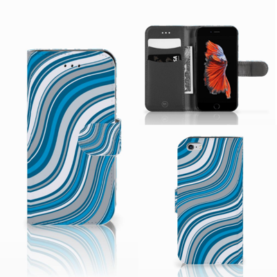 Apple iPhone 6 | 6s | Telefoon Hoesje | Waves Blue
