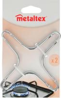 Metaltex gasbrandverkleiner set a 2 st