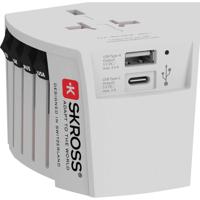 Skross 1302962 Reisstekker MUV USB (AC)