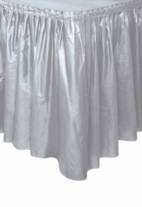 Tafelrok zilver 73x426cm