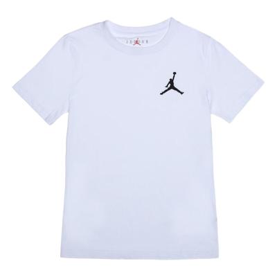 T-Shirt met Korte Mouwen voor kinderen Nike JDB JUMPMAN AIR EMB 95A873 001 Zwart - Maat: 10 Jaar