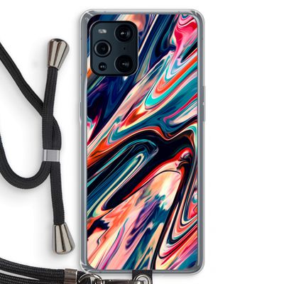 Quantum Being: Oppo Find X3 Pro Transparant Hoesje met koord