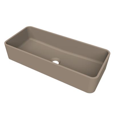 Arcqua Case Opbouw Waskom Rechthoek 60x26 Mat Truffel