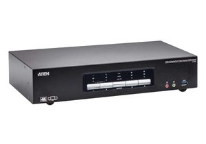 ATEN CS1964 4-poorts USB 3.0 4K DisplayPort KVM switch met 3-voudige weergave