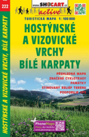 Fietskaart 222 Hostýnské a Vizovické vrchy, Bílé Karpaty | Shocart Fietskaart 222 Hostýnské a Vizovické vrchy, Bílé Karpaty | Shocart