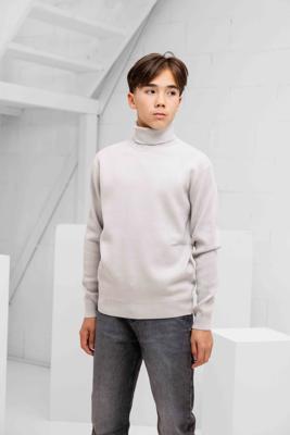 Antony Morato Stuttgart Col Sweater Kids Lichtgrijs - Maat 128 - Kleur: Lichtgrijs | Soccerfanshop