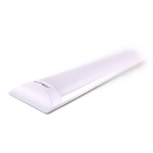 V-Tac LED armatuur smalle kap 40W 120cm 3000k warm wit - 9364320