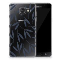 Samsung Galaxy A3 2016 TPU Case Leaves Blue - thumbnail