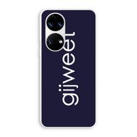 Gijweet: Huawei P50 Transparant Hoesje