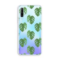 Monstera leaves: Huawei P Smart Pro Transparant Hoesje