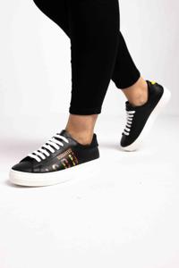 Dsquared2 73787 Icon Sneakers Dames/Kids Zwart - Maat 37 - Kleur: Zwart | Soccerfanshop