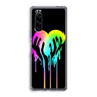 Hold My Heart: Sony Xperia 5 Transparant Hoesje