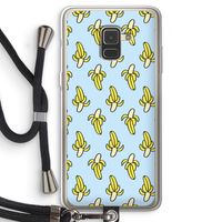 Bananas: Samsung Galaxy A8 (2018) Transparant Hoesje met koord