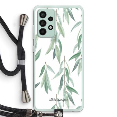 Branch up your life: Samsung Galaxy A52s 5G Transparant Hoesje met koord