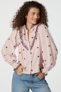 Neo Noir Degas Blouse Dusty rose